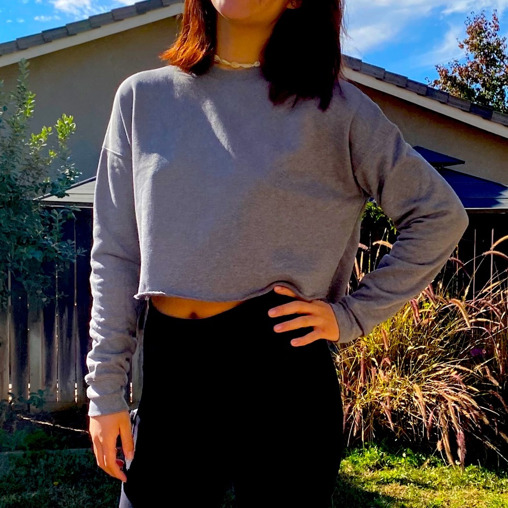Women’s cropped sweater